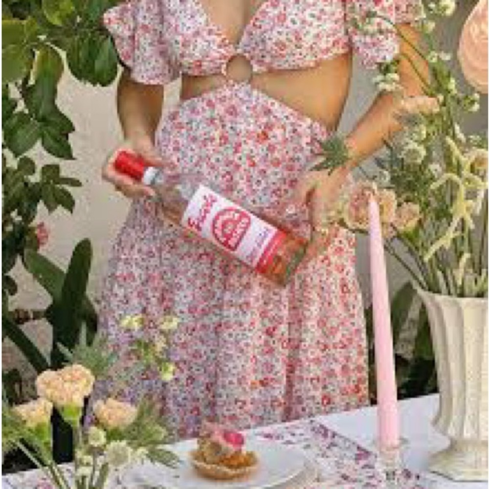 NWT Petal and Pup Floral Maxi Dress with Cutout